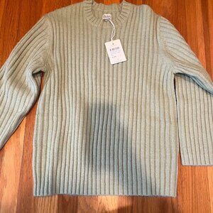 Rhythm Livin Daisy Knit Jumper - Sage Green